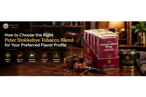 How to choose the right Peter Stokkebye tobacco blend for your preferred flavor profile