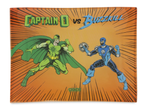 Ooze Rolling Tray - Shatter Resistant Glass - Fight