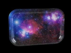 Cosmic Rolling Tray - Metal - Galaxy