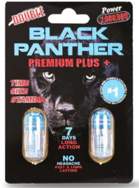 Black Panther - Premium Plus Power 2,000,000 Double Pack
