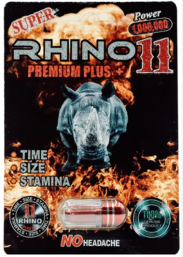 Rhino - 11 Premium Plus Super, Power 1,000,000 Single Pack