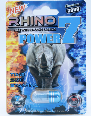 Rhino - Power 7 Titanium 3000 Single Pack