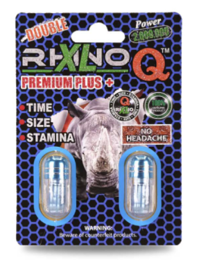Rhino - XL Premium Plus, Power 2,000,000 Double Pack