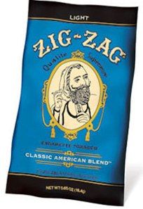 Zig Zag Cigarette Tobacco, Light