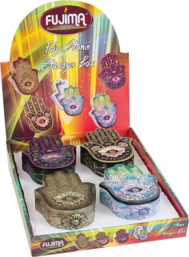 FUJIMA POLY STONE HAMSA STORAGE BOX (SSB3)