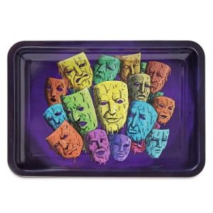 OOZE ROLLING TRAY - METAL - MOOD SWINGS
