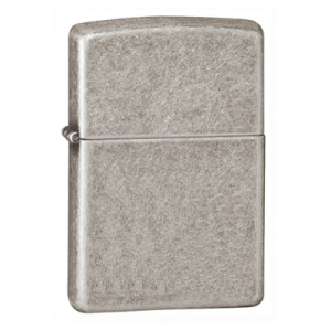 Zippo Armor Antique Silver Plate
