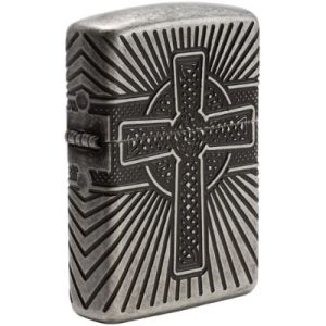 Zippo  Armor® Celtic Cross Design