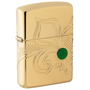 Zippo  Armor Fleur-de-lis Design