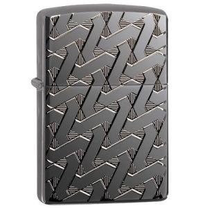Zippo  Armor Geometric Weave Design