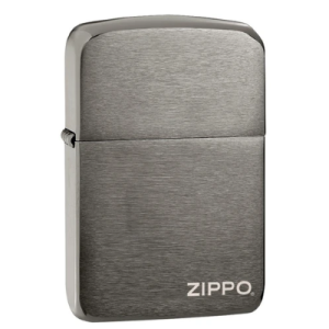 Zippo Black Ice 1941 Replica with Zippo logo