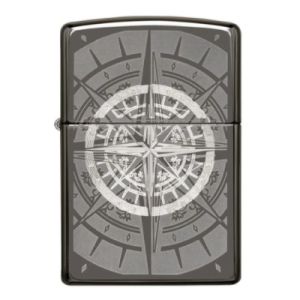 Zippo Black Ice Compass