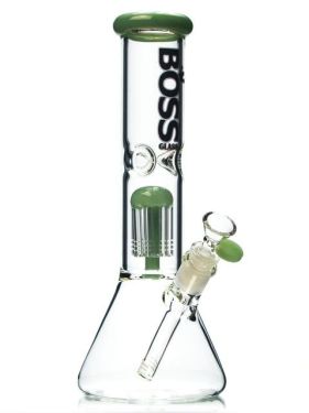Boss Glass - 12" Single Chamber Bong