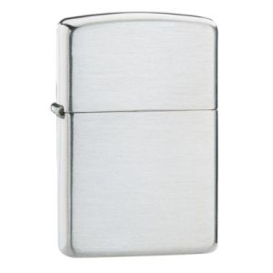 Zippo Brushed Sterling Silver