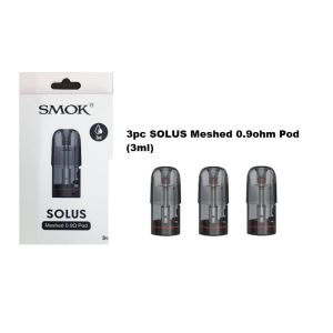 Smok - Solus Meshed 0.9ohm Pod 3Pcs/Pack