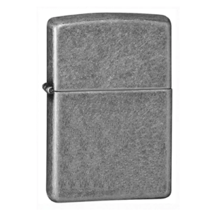 Zippo Classic Antique Silver Plate