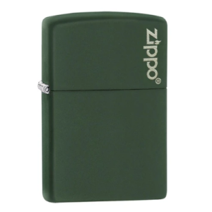 Zippo Classic Green Matte Zippo Logo