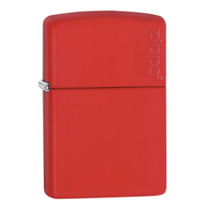 Zippo Classic Red Matte Zippo Logo