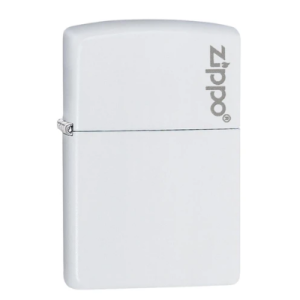 Zippo Classic White Matte Zippo Logo