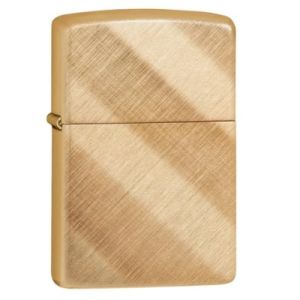 Zippo Classic Diagonal Weave Brass