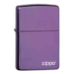 Zippo  Classic High Polish Purple Zippo Logo