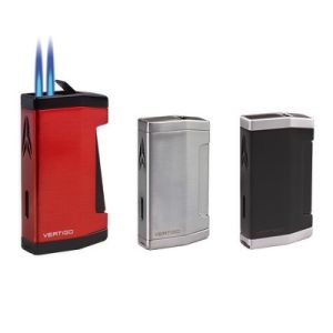 Lotus Vertigo Commissioner Dual Torch Flame Lighter