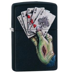 Zippo Dead Mans Hand Design