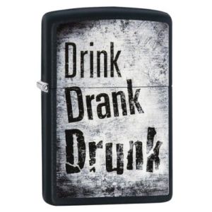 Zippo Drink, Drank, Drunk