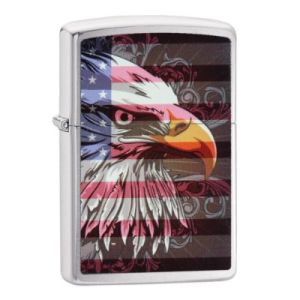 Zippo  Eagle Flag
