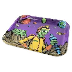 OOZE ROLLING TRAY - METAL - INVASION