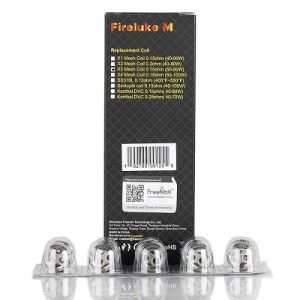 FreeMax Fireluke Twister X3 Mesh Replacement Coil - 5Pcs/Pack