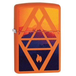Zippo  Geometric Flame Design