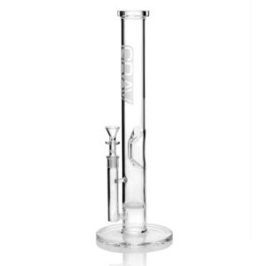 Grav Large Straight Base with Disc Water Pipe