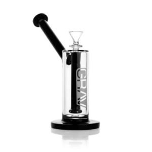 Grav Large Upright Bubbler Black Accent