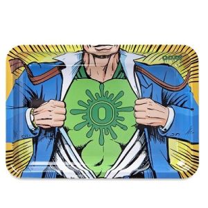 OOZE ROLLING TRAY - METAL - CAPTAIN O