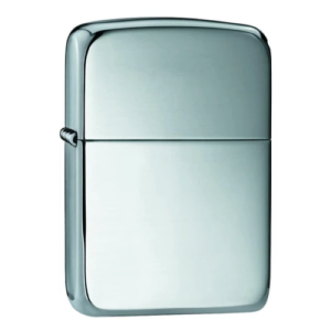 Zippo High Polish Sterling Silver 1941 Replica