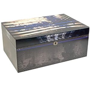 Desktop Humidor - Blue Line P by Humidor Supreme
