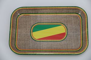 Jute Rasta Rolling Tray
