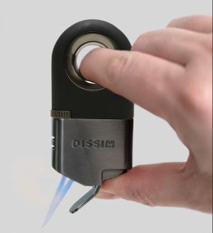 Inverted Dual Torch Lighter (Unfilled)