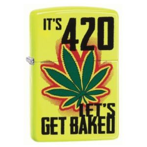 Zippo Let's Get Baked Design