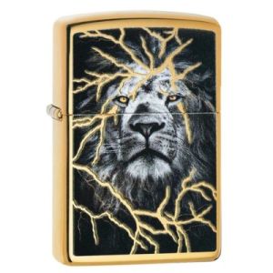 Zippo  Lightning Lion Design
