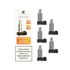 Lost Vape - Orion PLUS Mesh 0.25 Replacement Coils - 5pcs/Pack