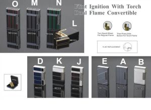 Ever Tech - M0131 Convertible Dual Flame with Flint Ignition