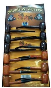 Maple and Cherry Wood Pipe
