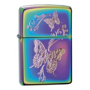 Zippo  Multi Color Butterflies