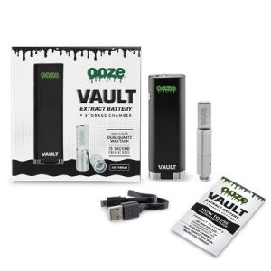 OOZE VAULT EXTRACT BATTERY WITH STORAGE CHAMBER