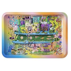 OOZE ROLLING TRAY - METAL - OOZEVILLE