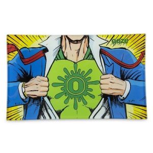 OOZE ROLLING TRAY - SHATTER RESISTANT GLASS - CAPTAIN O