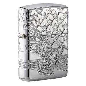 Zippo  Patriotic Design   Version - 1