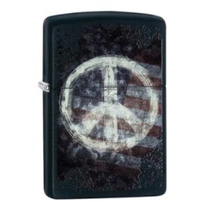 Zippo  Peace on Flag